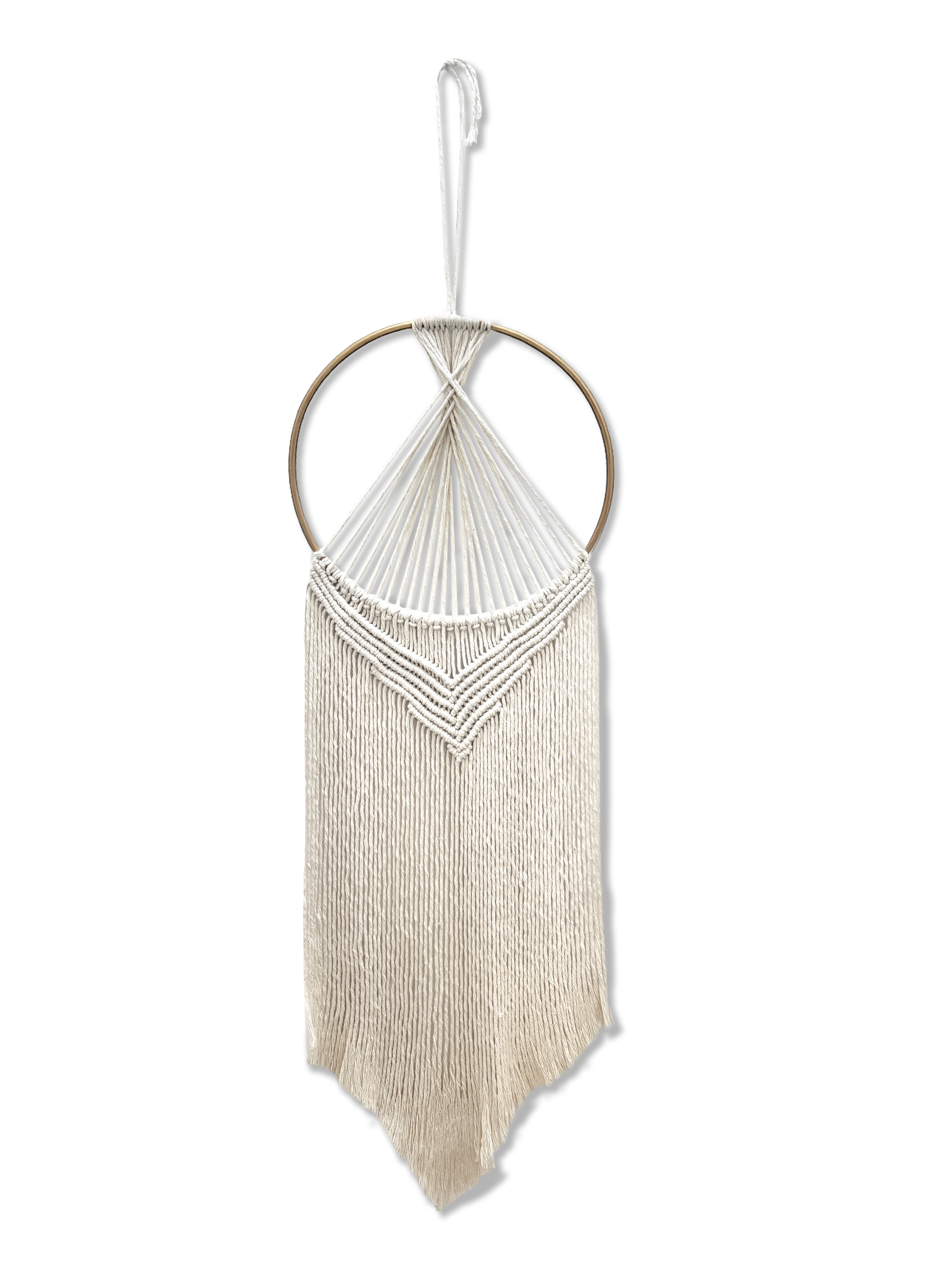 Macramé Vertikála kruhu 143×41cm