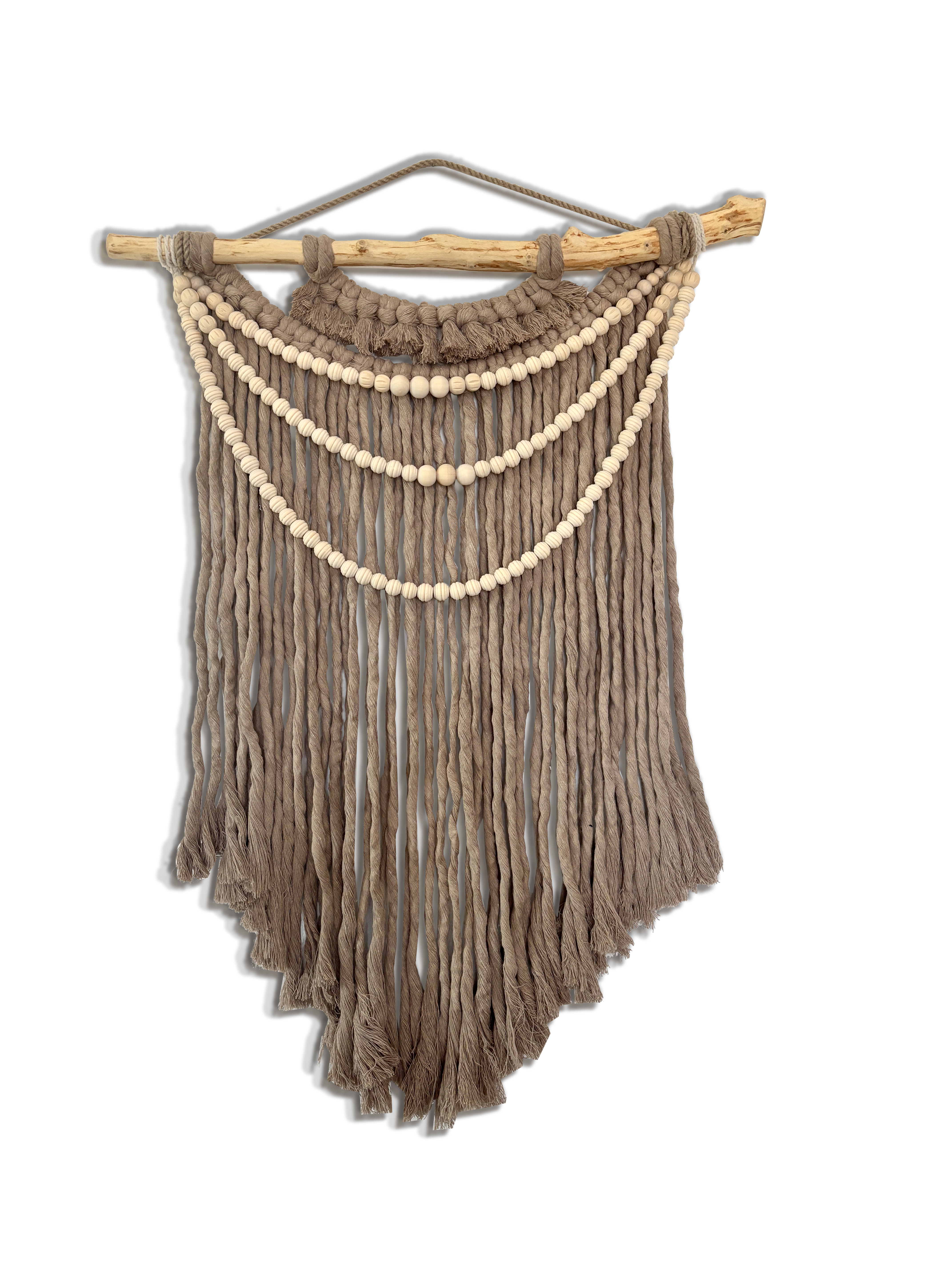 Macramé dekorace na zed