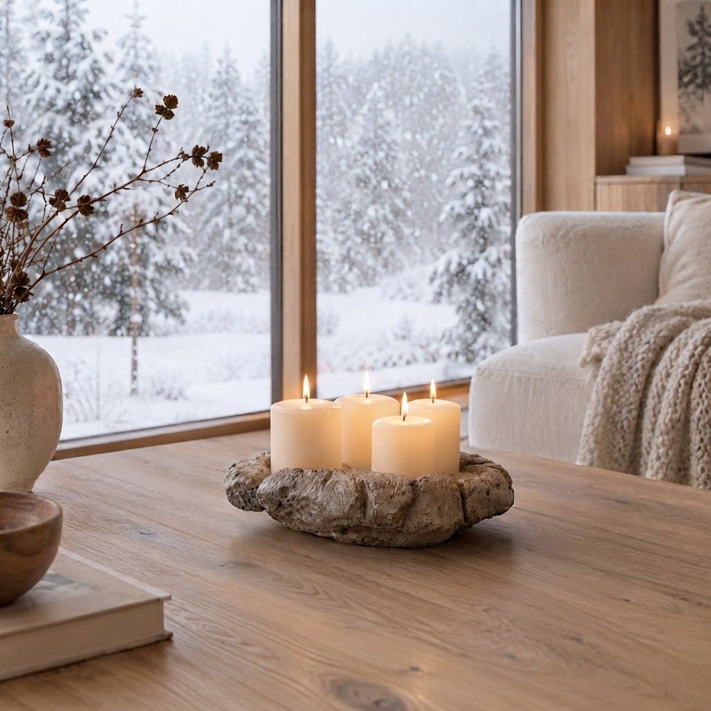 Adventní svícen ŠEJDREM Ø 250 mm