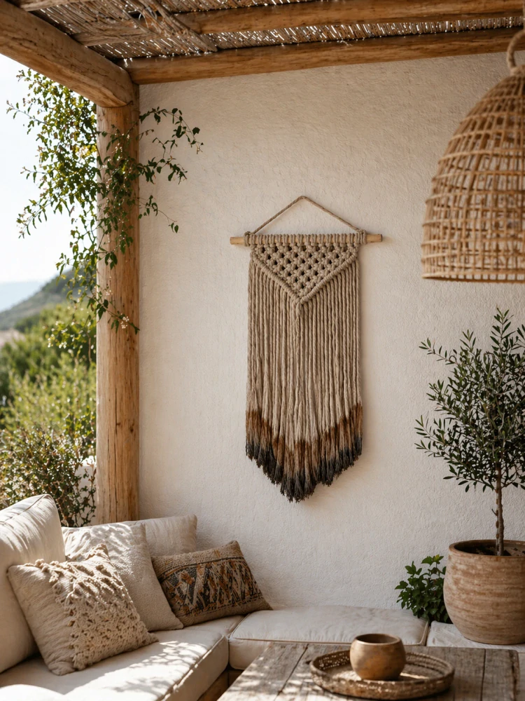 Macrame - barvené 