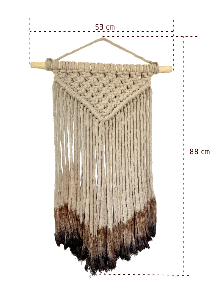 Macrame - barvené 